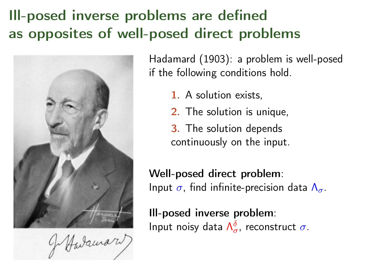 Inverse Problems 1: Ill Posedness of 1D Heat Equation IC inversion - YouTube